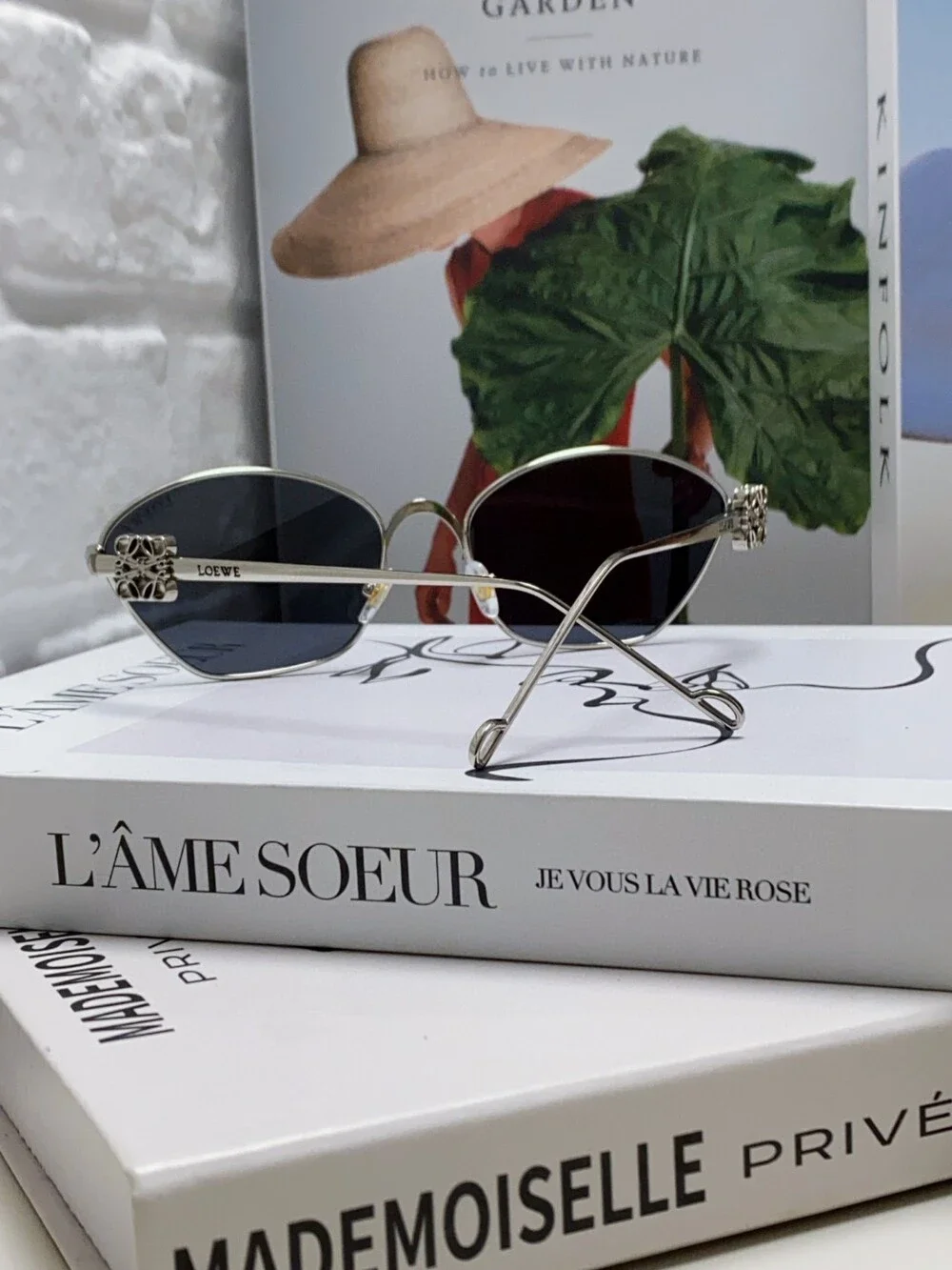 Loewe Metallic Hexagonal Sunglasses